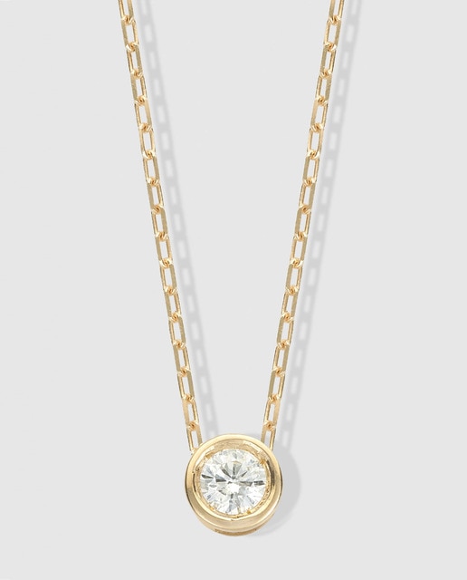 Colgante Mio de oro y diamante