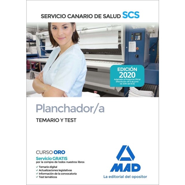 Planchadoras/es del servicio canario de salud. Temario