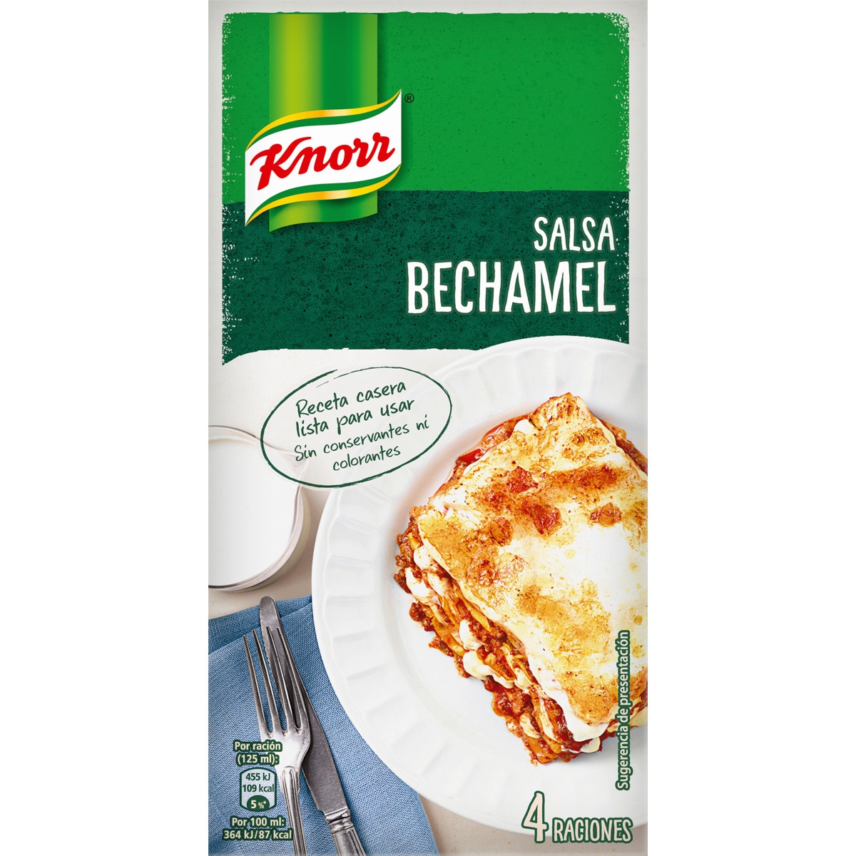 Kaufen Béchamel-Sauce Behälter 500 ml · KNORR · Supermercado El Corte ... Kaufen Béchamel-Sauce Behälter 500 ml · KNORR · Supermercado El Corte ...
