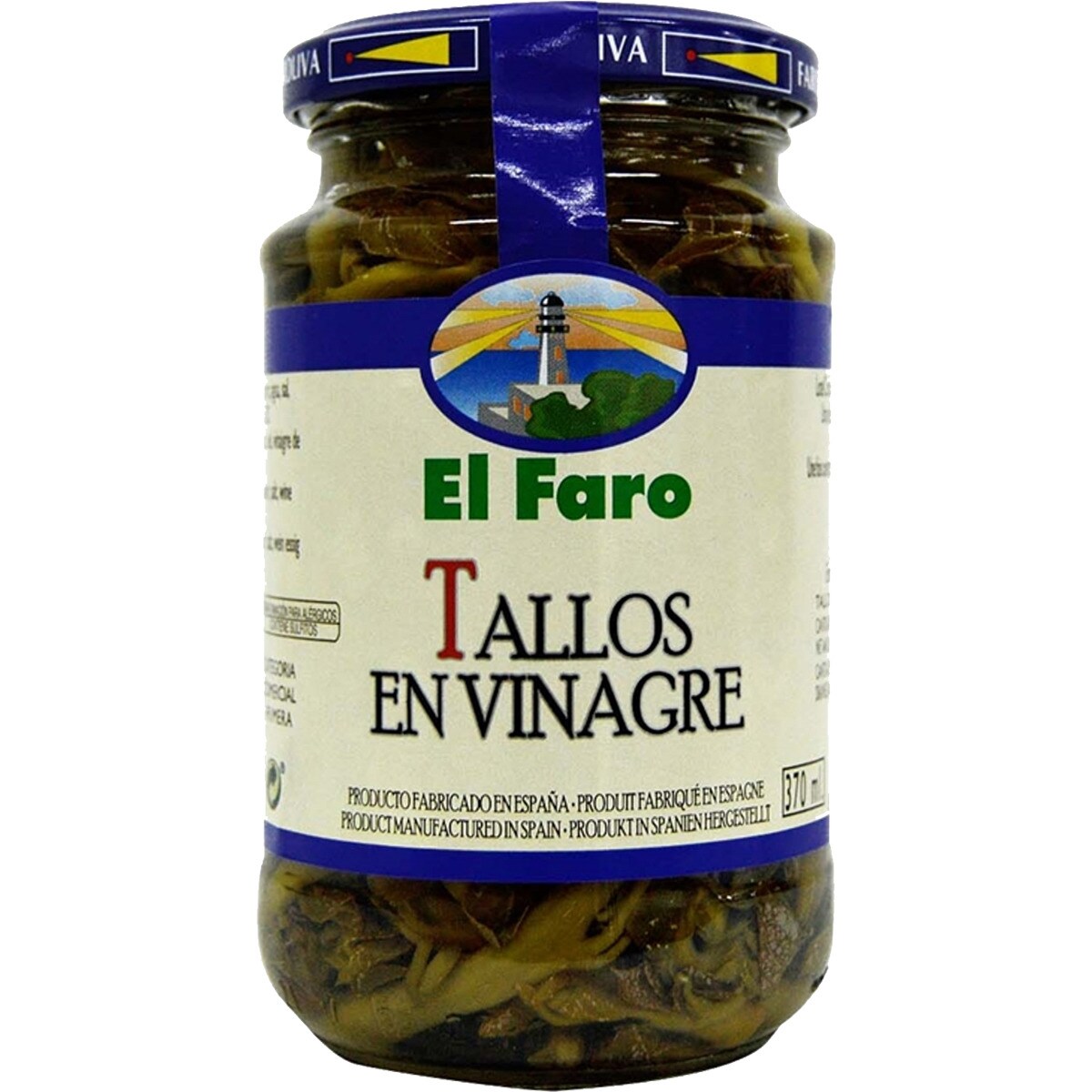 Buy Caper stems in vinegar flask 200 drained weight g · EL FARO