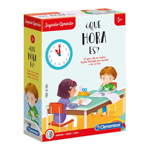 juguete para aprender las horas