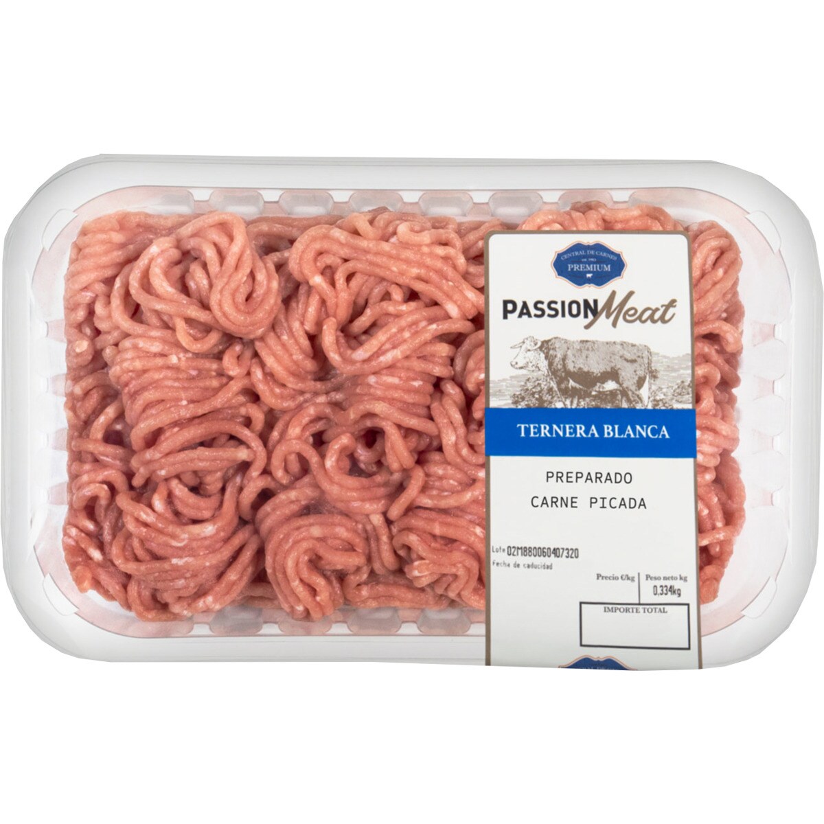 Buy prepared minced veal tray 400 g · PASSION MEAT · Supermercado El