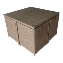 Conjunto de comedor de jardín Jordania Basics El Corte Inglés · Terraza