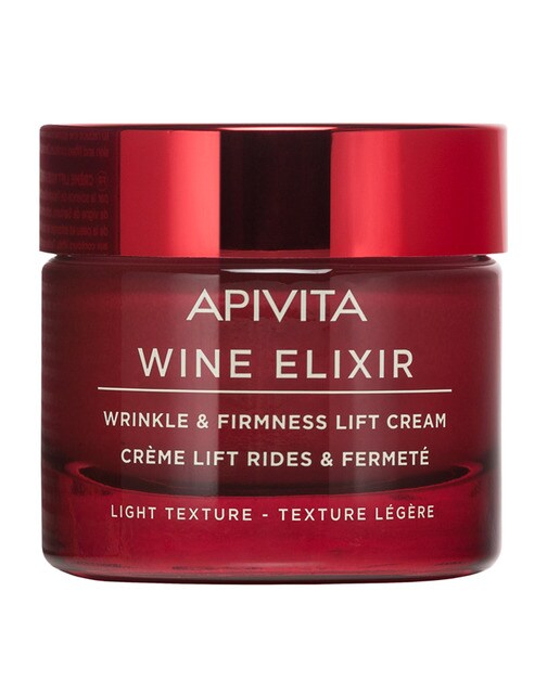 Crema de día Wine Elixir Ligera 50 ml Apivita