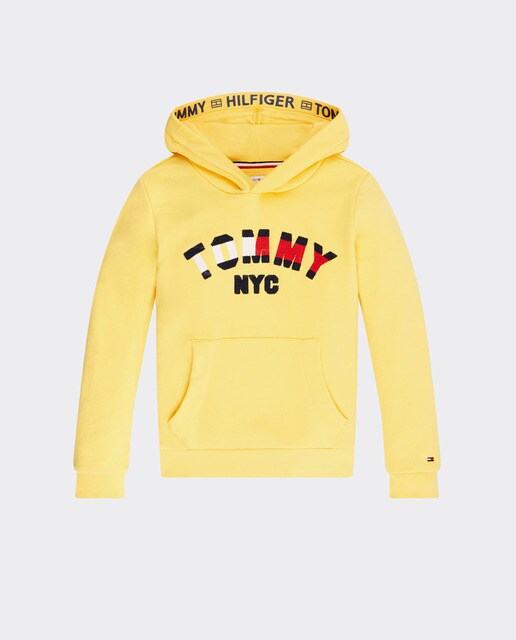 sudadera tommy hilfiger amarilla