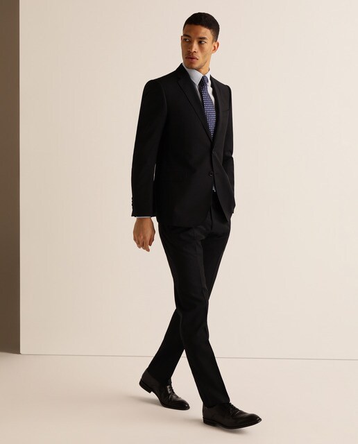 costume armani bleu