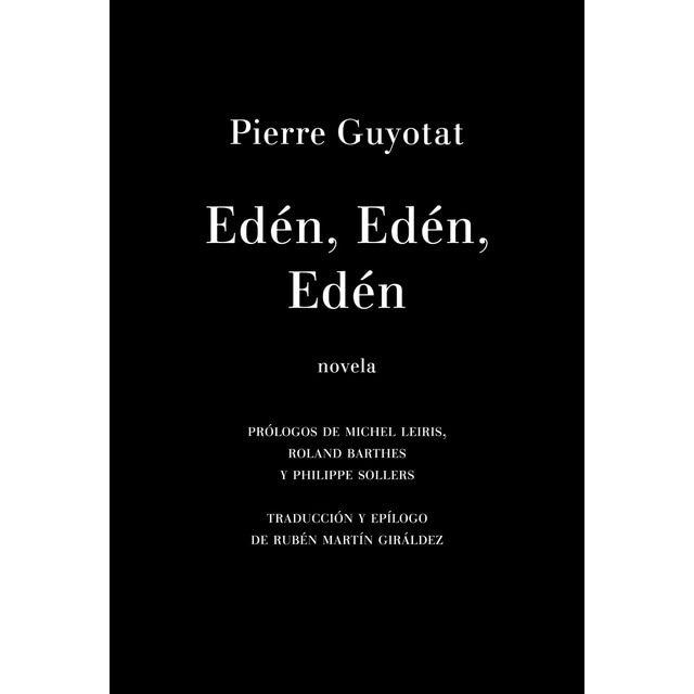 Edén, edén, edén (Tapa blanda con solapas)