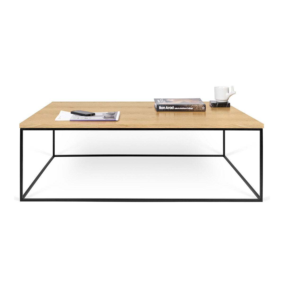 Mesa de centro con estructura negra Astoria Room - El Corte Inglés