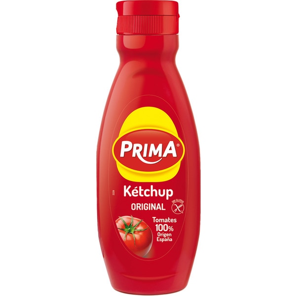 Ketchup sin gluten envase 600 g · PRIMA · Supermercado El Corte Inglés