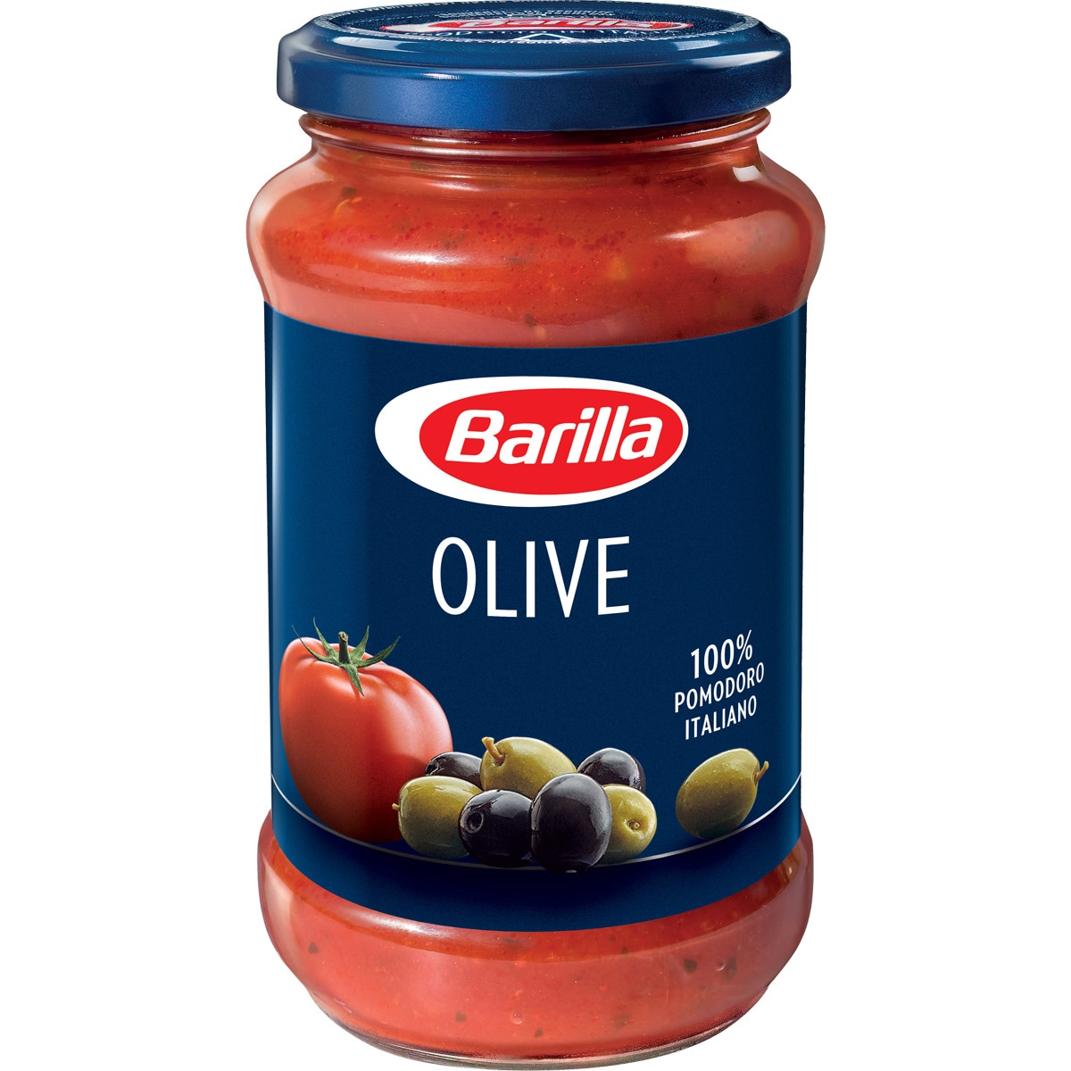 Comprar salsa de tomate con aceitunas frasco 400 g · BARILLA