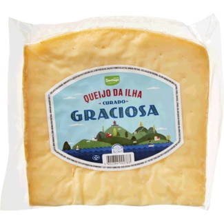 Santiago Queijo da Ilha Curado Graciosa unidade 350 g