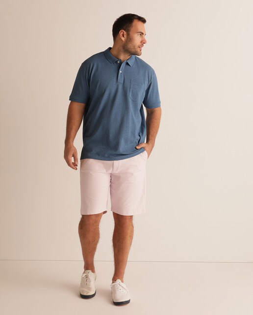 Pink Chino Bermuda Shorts 