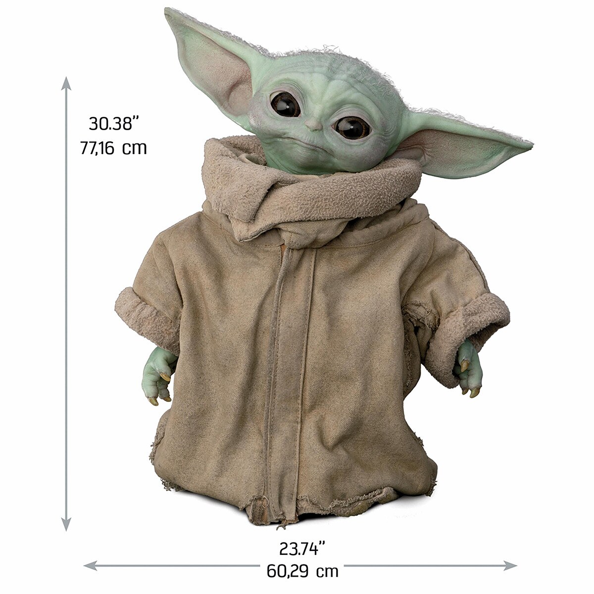 Vinil decorativo Star Wars The Mandalorian Baby Yoda 2