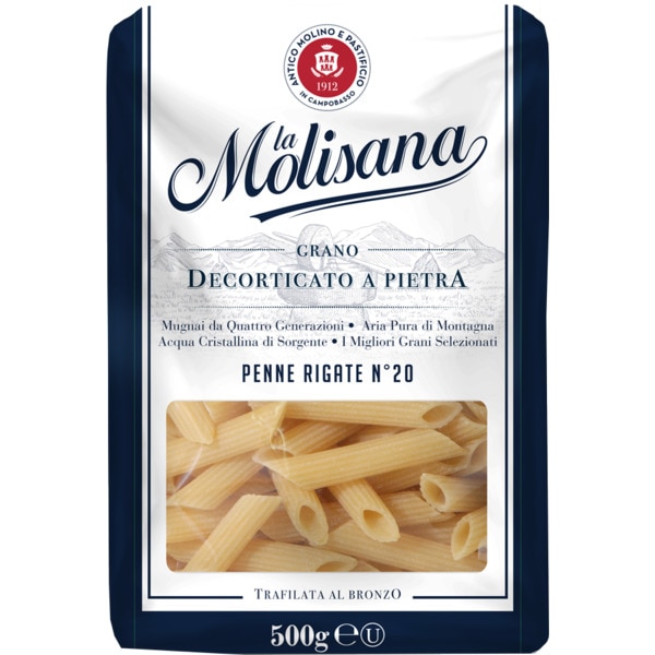 Massa Penne Zitti Rigate embalagem 500 g