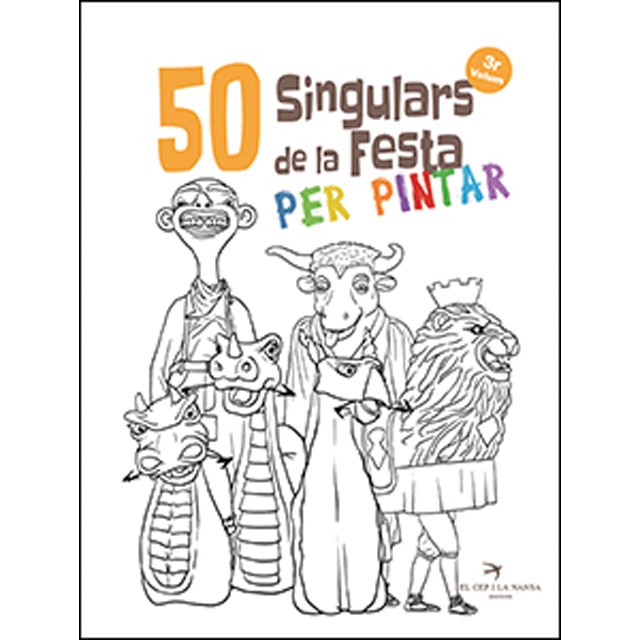 50 singulars de la festa per pintar. Volum 3 (Tapa blanda)