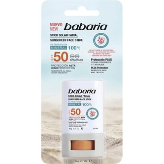 BABARIA Facial sun protection stick SPF-50 water-resistant container 20 g