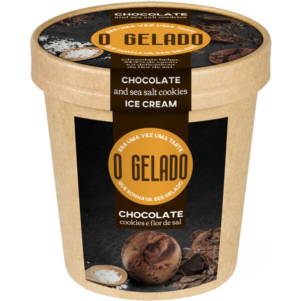 Comprar Gelado de Chocolate Cookies e Flor de Sal ...