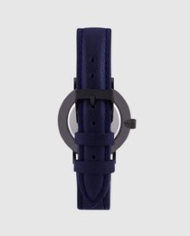 Pontina CY10883L women's blue leather watch