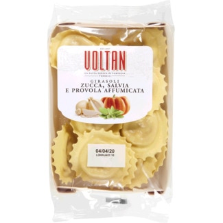 Voltan Girasoli de Abóbora, Sálvia e Queijo Provola embalagem 250 g