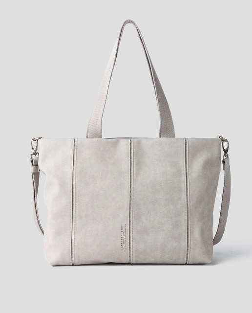 light grey tote bag