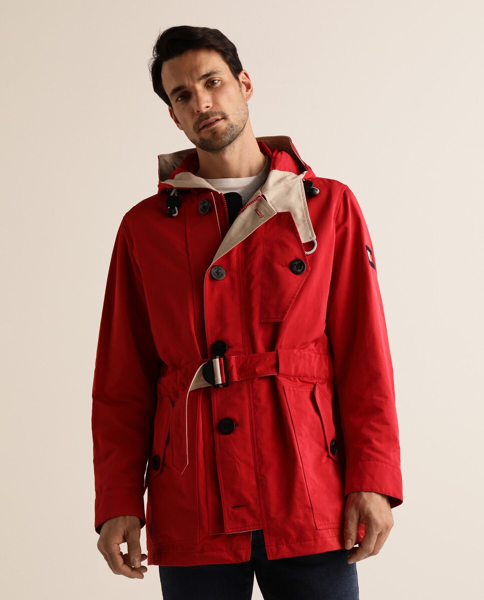 Parka à capuche