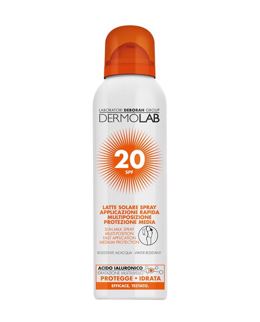 Dermolab – Leche solar en spray SPF20 Dermolab.