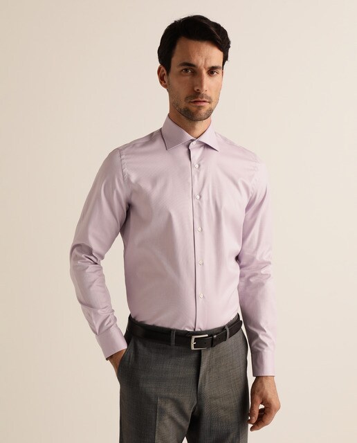 mauve mens dress shirt