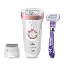 Depiladora Braun Silk-épil 9 9/870 SensoSmart con 7 accesorios