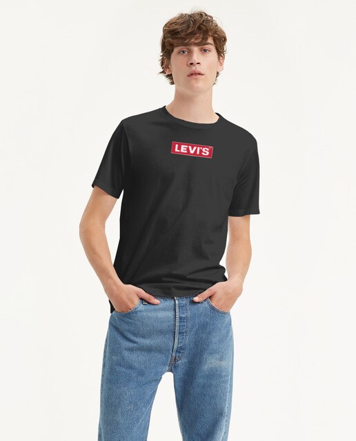 levis camiseta negra
