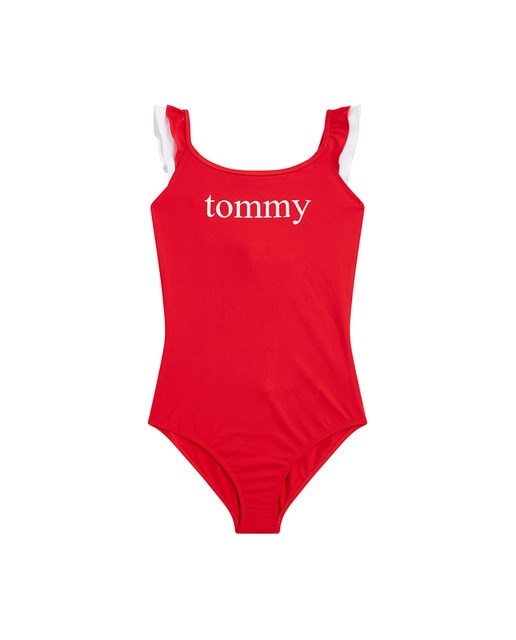 tommy hilfiger red swimsuit