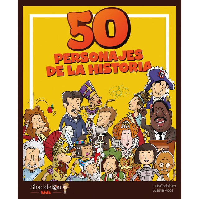 50 personajes de la historia (Tapa dura)