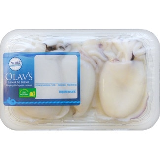 OLAV'S sepia limpia peso aproximado bandeja 350 g