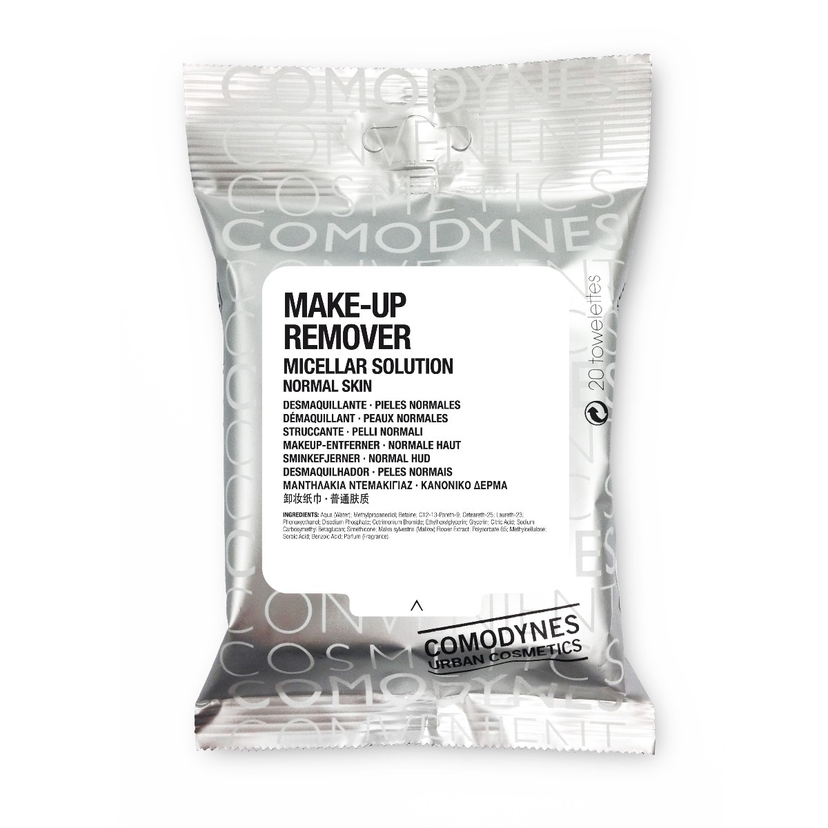 Imagem 0 de Toalhetes desmaquilhantes Pele Normal Make-Up Remover 20 unid.