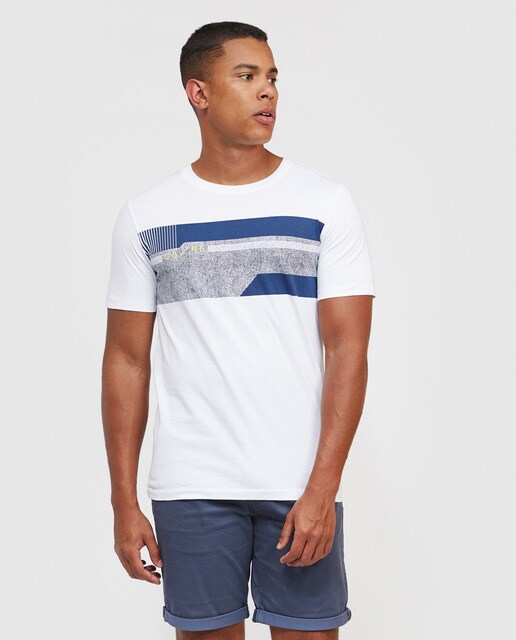 camiseta blanca jack and jones