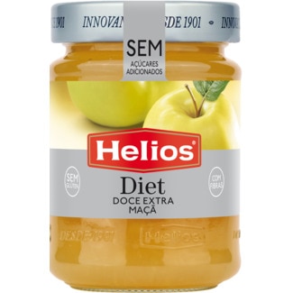 Helios Diet Doce Extra de Maçã sem Glúten frasco 280 g