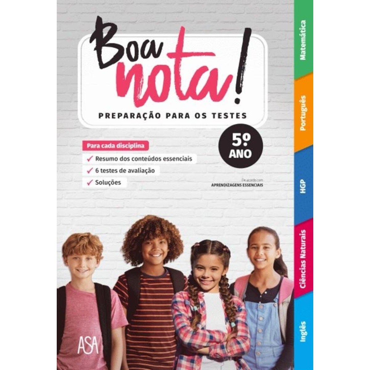 Imagem 0 de Boa nota! Preparação para os Testes - 5.º Ano