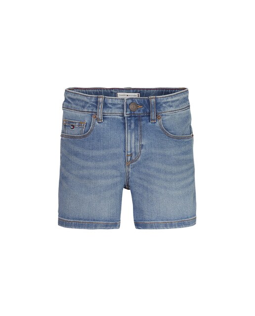 baby blue denim shorts