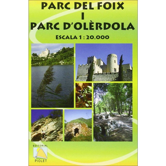 Parc del foix i parc d'olerdola escala 1:20. 000