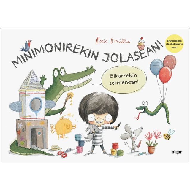 Minimonirekin jolasean! Elkarrekin sormenean!: Elkarrekin sormenean! (Tapa blanda)