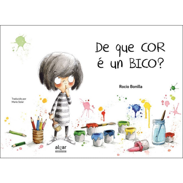 De que cor é un bico? (Tapa dura)