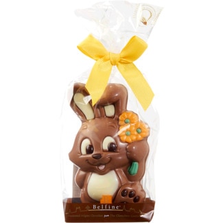 Belfine Coelho com Flor de Chocolate embalagem 75 g