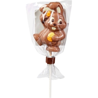 Belfine Chupa Chupa Coelho de Chocolate embalagem 35 g