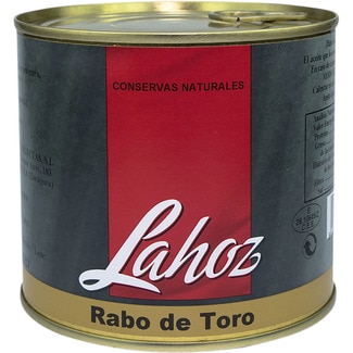 LAHOZ rabo de toro elaborado artesanalmente sin colorantes ni conservantes lata 500 g