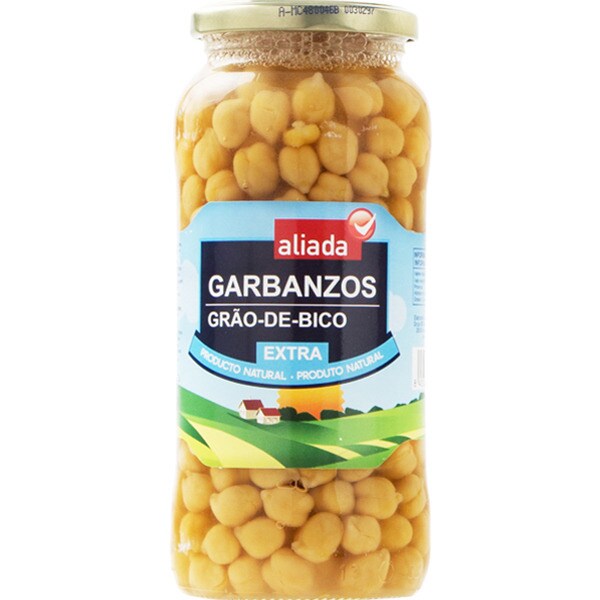 Comprar garbanzos cocido frasco 400 g · ALIADA · Supermercado El Corte