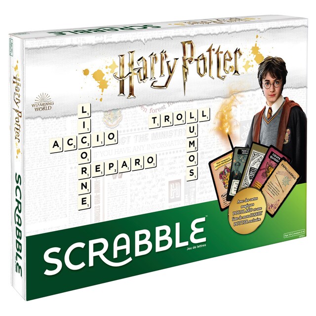 Juego de mesa Scrabble Harry Potter Wizarding World Mattel Games