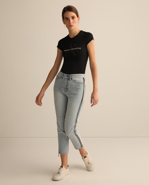 armani exchange boyfriend jeans