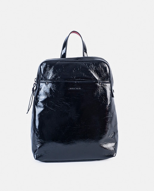 sac a dos vernis noir