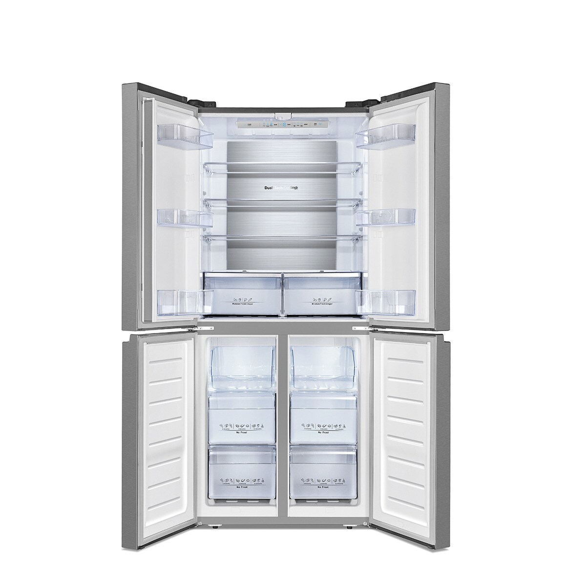 Frigorífico Side by Side Hisense RQ563N4SI2 No Frost con 4 puertas