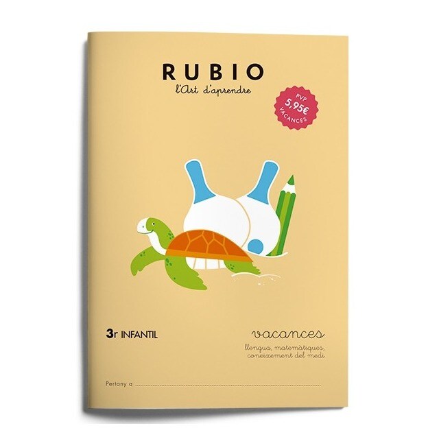 Vacances rubio 3r infantil (català) (Tapa blanda)