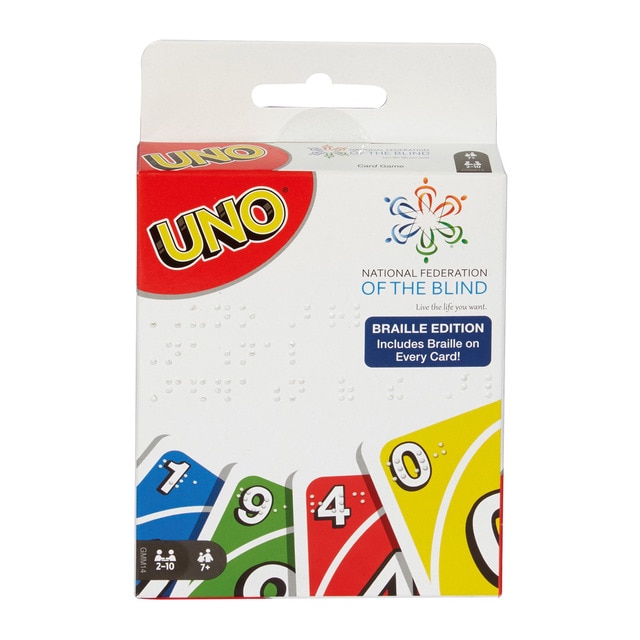 UNO - Braille Juegos De Cartas
